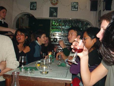 1er diner open bar Wine
